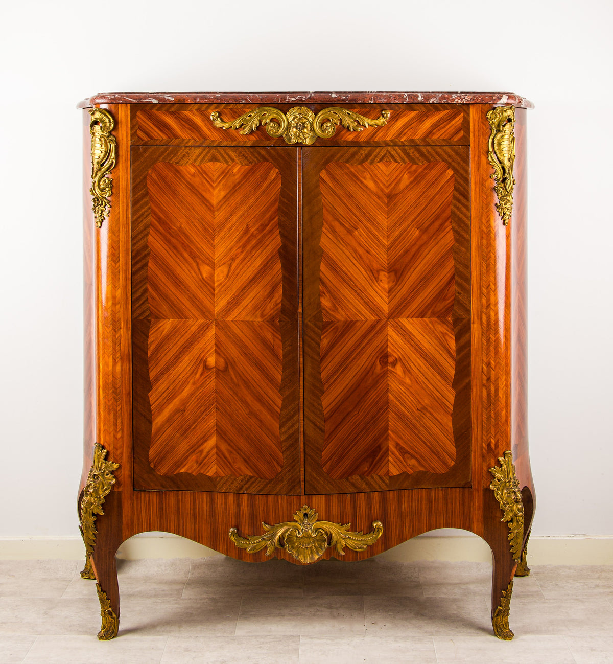 Exceptional 19th Century French Kingwood Side Cabinet by Maison Millet, Paris — Hawkins Antiques, Barry, South Wales